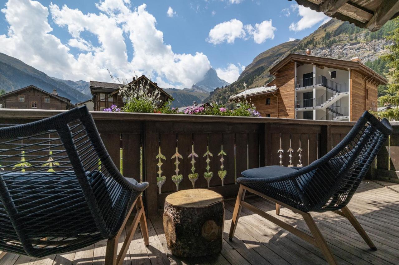 Village Apartment With Matterhorn View Zermatt Buitenkant foto